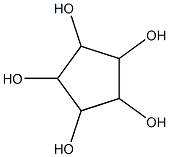 Cyclopentane-1α,2α,3α,4α,5α-pentol Struktur