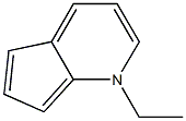 1H-Cyclopenta[b]pyridine,1-ethyl-(9CI) Struktur