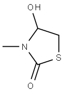 2-Thiazolidinone,4-hydroxy-3-methyl-(9CI) Struktur