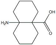 4a(2H)-Naphthalenecarboxylicacid,8a-aminooctahydro-(9CI) Struktur