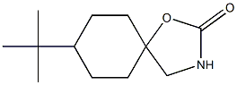 1-Oxa-3-azaspiro[4.5]decan-2-one,8-(1,1-dimethylethyl)-(9CI) Struktur