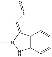 2-methyl-2H-indazole-3-carbaldehyde oxime Struktur