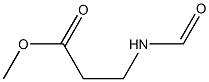 Methyl 3-formamidopropanoate Struktur