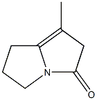 3H-Pyrrolizin-3-one,2,5,6,7-tetrahydro-1-methyl-(9CI) Struktur