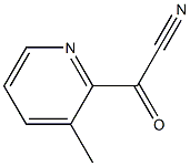 2-Pyridineacetonitrile,3-methyl-alpha-oxo-(9CI) Struktur