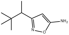 5-Isoxazolamine,3-(1,2,2-trimethylpropyl)-(9CI) Struktur