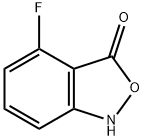 2,1-Benzisoxazol-3(1H)-one,4-fluoro-(9CI) Struktur