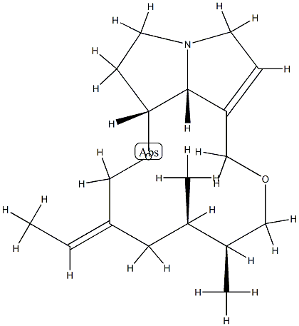 Senecionan Struktur