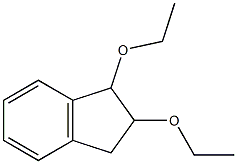 1H-Indene,1,2-diethoxy-2,3-dihydro-(9CI) Struktur