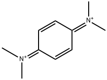 N,N,N',N'-tetramethyl-4-quinonediiminium dication Struktur