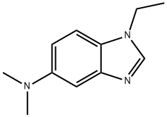 1H-Benzimidazol-5-amine,1-ethyl-N,N-dimethyl-(9CI) Struktur