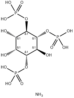 D-Myo-inositol-1,4,5-triphosphate (aMMoniuM salt) Struktur