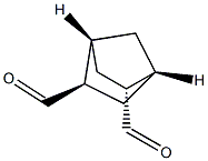 Bicyclo[2.2.1]heptane-2,5-dicarboxaldehyde, (1R,2R,4R,5R)-rel- (9CI) Struktur