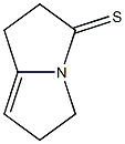 3H-Pyrrolizine-3-thione,1,2,5,6-tetrahydro-(9CI) Struktur