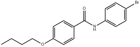 N-(4-bromophenyl)-4-butoxybenzamide Struktur