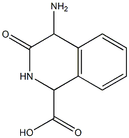 1-Isoquinolinecarboxylicacid,4-amino-1,2,3,4-tetrahydro-3-oxo-(9CI) Struktur