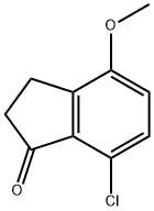 7-Chloro-4-methoxy-indan-1-one Struktur