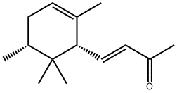 (E)-4-(2,5β,6,6-Tetramethyl-2-cyclohexene-1β-yl)-3-butene-2-one Struktur