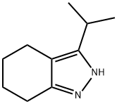 2H-Indazole,4,5,6,7-tetrahydro-3-(1-methylethyl)-(9CI) Struktur