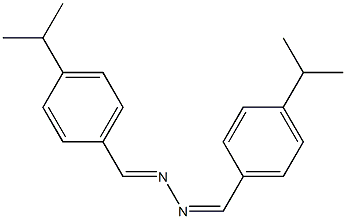 Benzaldehyde,4-(1-methylethyl)-, 2-[[4-(1-methylethyl)phenyl]methylene]hydrazone