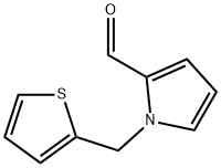 1-[(Thiophen-2-yl)methyl]-1H-pyrrole-2-carbaldehyde Struktur