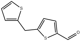 5-(2-Thenyl)-2-thiophenecarboxaldehyde Struktur