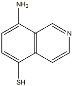 5-Isoquinolinethiol,8-amino-(9CI) Struktur