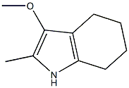 1H-Indole,4,5,6,7-tetrahydro-3-methoxy-2-methyl-(9CI) Struktur