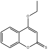 2H-1-Benzopyran-2-thione,4-ethoxy-(9CI) Struktur