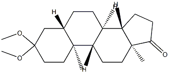 3,3-(Dimethoxy)-5α-androstan-17-one