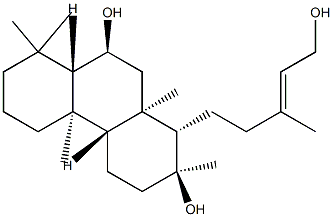 Cheilanthenetriol Struktur