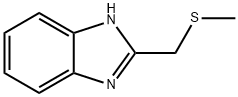 1H-Benzimidazole,2-[(methylthio)methyl]-(9CI) Struktur