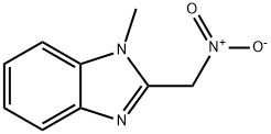 1H-Benzimidazole,1-methyl-2-(nitromethyl)-(9CI) Struktur