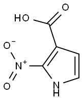 1H-Pyrrole-3-carboxylicacid,2-nitro-(9CI) Struktur