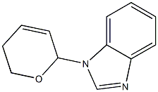 1H-Benzimidazole,1-(5,6-dihydro-2H-pyran-2-yl)-(9CI) Struktur