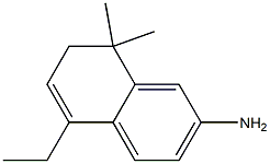 2-Naphthalenamine,5-ethyl-7,8-dihydro-8,8-dimethyl-(9CI) Struktur