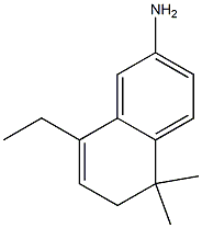 2-Naphthalenamine,8-ethyl-5,6-dihydro-5,5-dimethyl-(9CI) Struktur