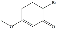 2-Cyclohexen-1-one,6-bromo-3-methoxy-(9CI) Struktur