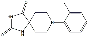 8-(2-MethylPhenyl)-1,3,8-Trizaspirol(4.5)Decane2,4Dione Struktur