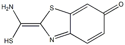 2-Benzothiazolecarbothioamide,6-hydroxy-(9CI) Struktur