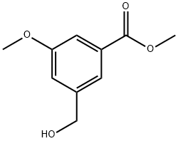 Methyl 3-(hydroxyMethyl)-5-Methoxybenzoate Struktur