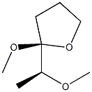 Furan, tetrahydro-2-methoxy-2-[(1R)-1-methoxyethyl]-, (2R)-rel- (9CI) Struktur