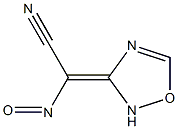 1,2,4-Oxadiazole-3-acetonitrile,alpha-(hydroxyimino)-(9CI) Struktur