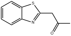 2-Propanone,1-(2-benzothiazolyl)-(9CI) Struktur