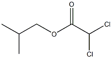 Dichloroacetic acid 2-methylpropyl ester Struktur