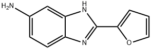 1H-Benzimidazol-5-amine,2-(2-furanyl)-(9CI) Struktur