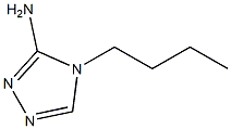 4H-1,2,4-Triazol-3-amine,4-butyl-(9CI) Struktur