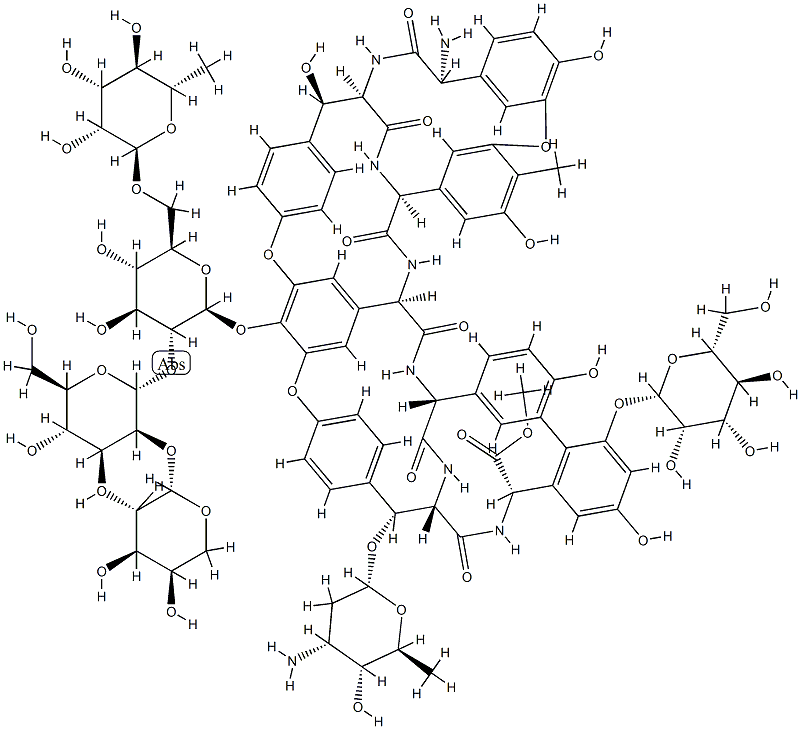 Ristocetin A Struktur