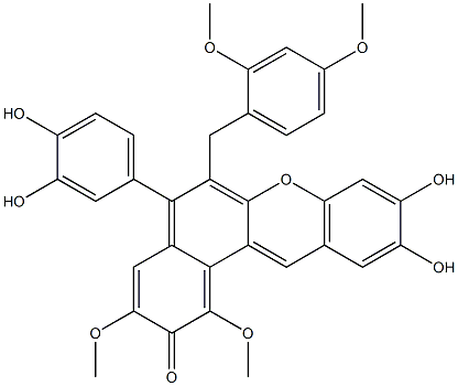 Santarubin Struktur