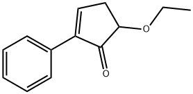 2-Cyclopenten-1-one,5-ethoxy-2-phenyl-(9CI) Struktur